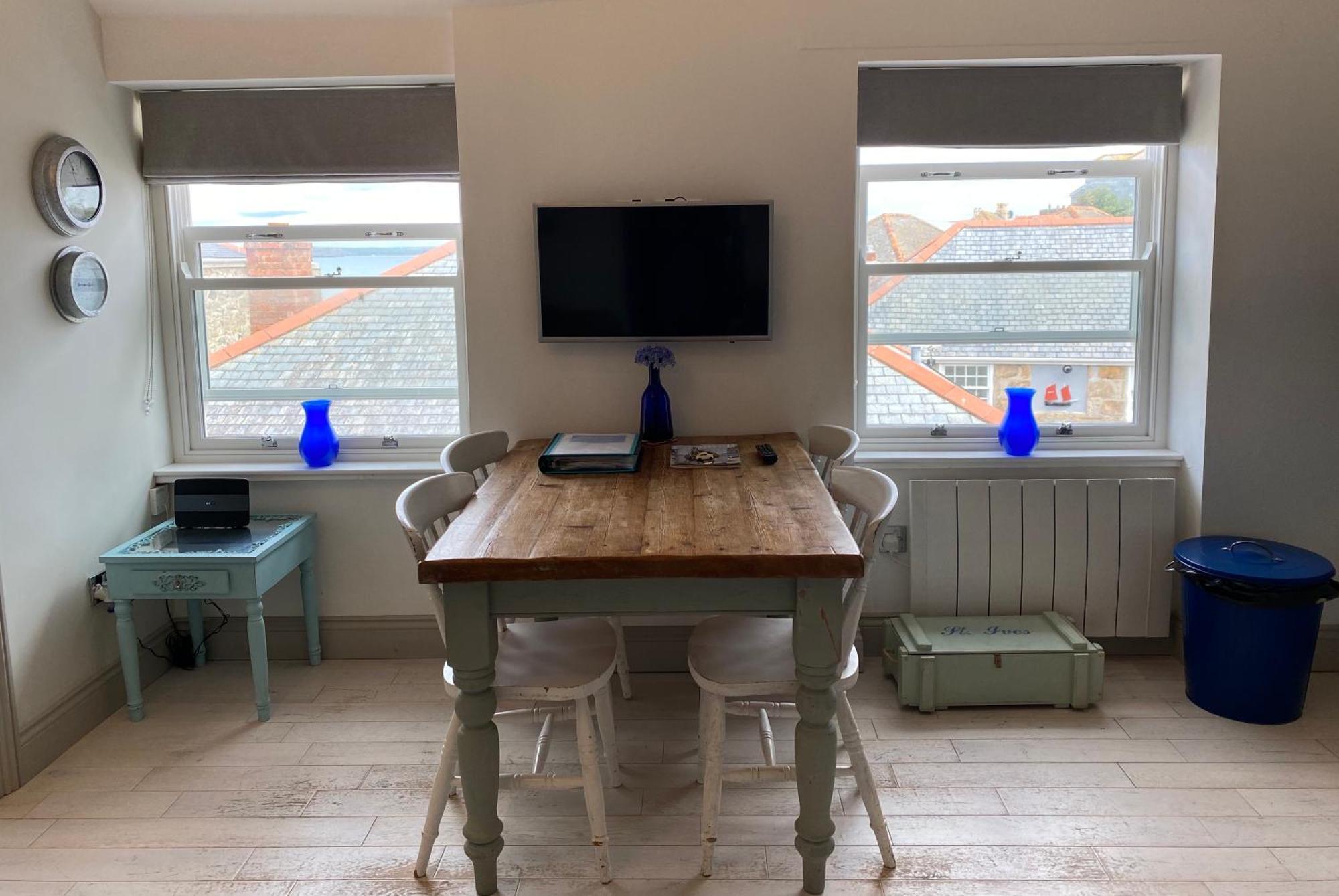 Little Dolly Sea View 2 Bedroom Apartment, St Ives Town, Dog Friendly エクステリア 写真