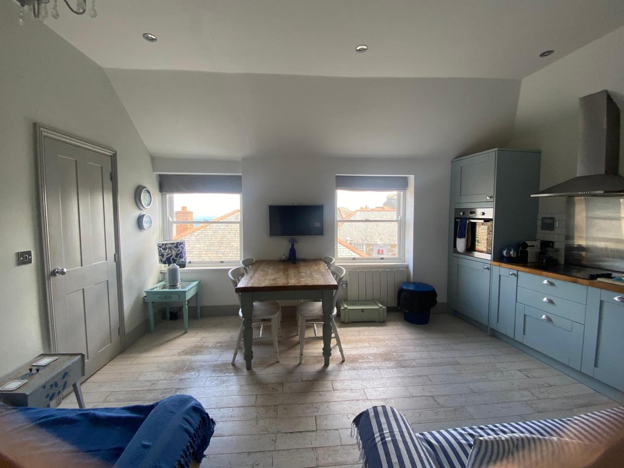 Little Dolly Sea View 2 Bedroom Apartment, St Ives Town, Dog Friendly エクステリア 写真