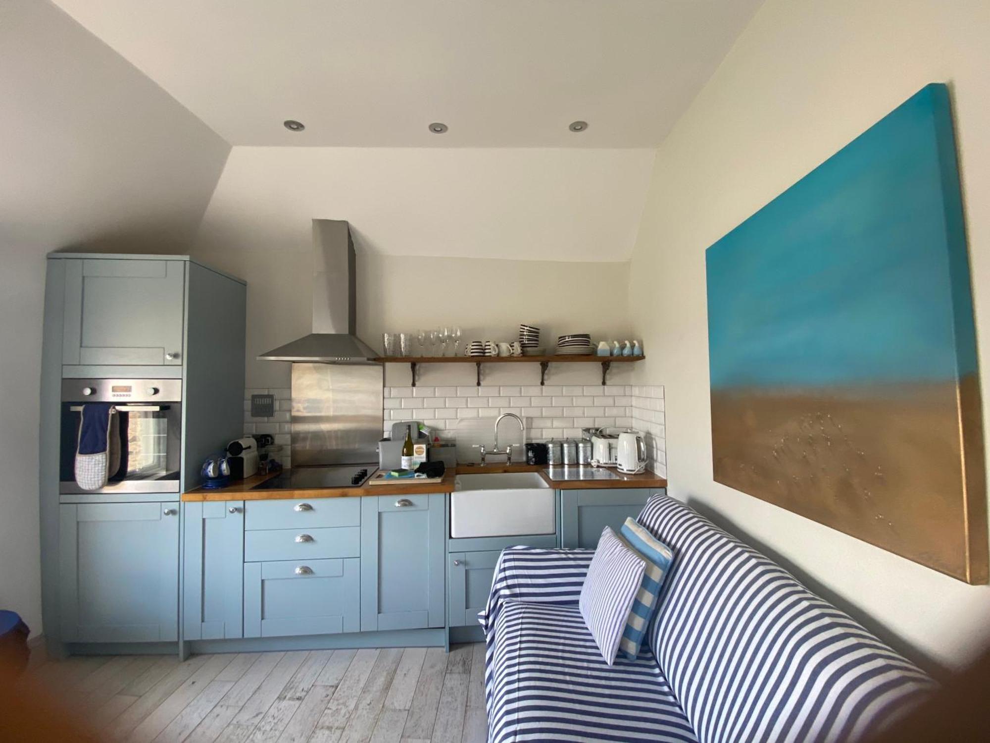 Little Dolly Sea View 2 Bedroom Apartment, St Ives Town, Dog Friendly エクステリア 写真