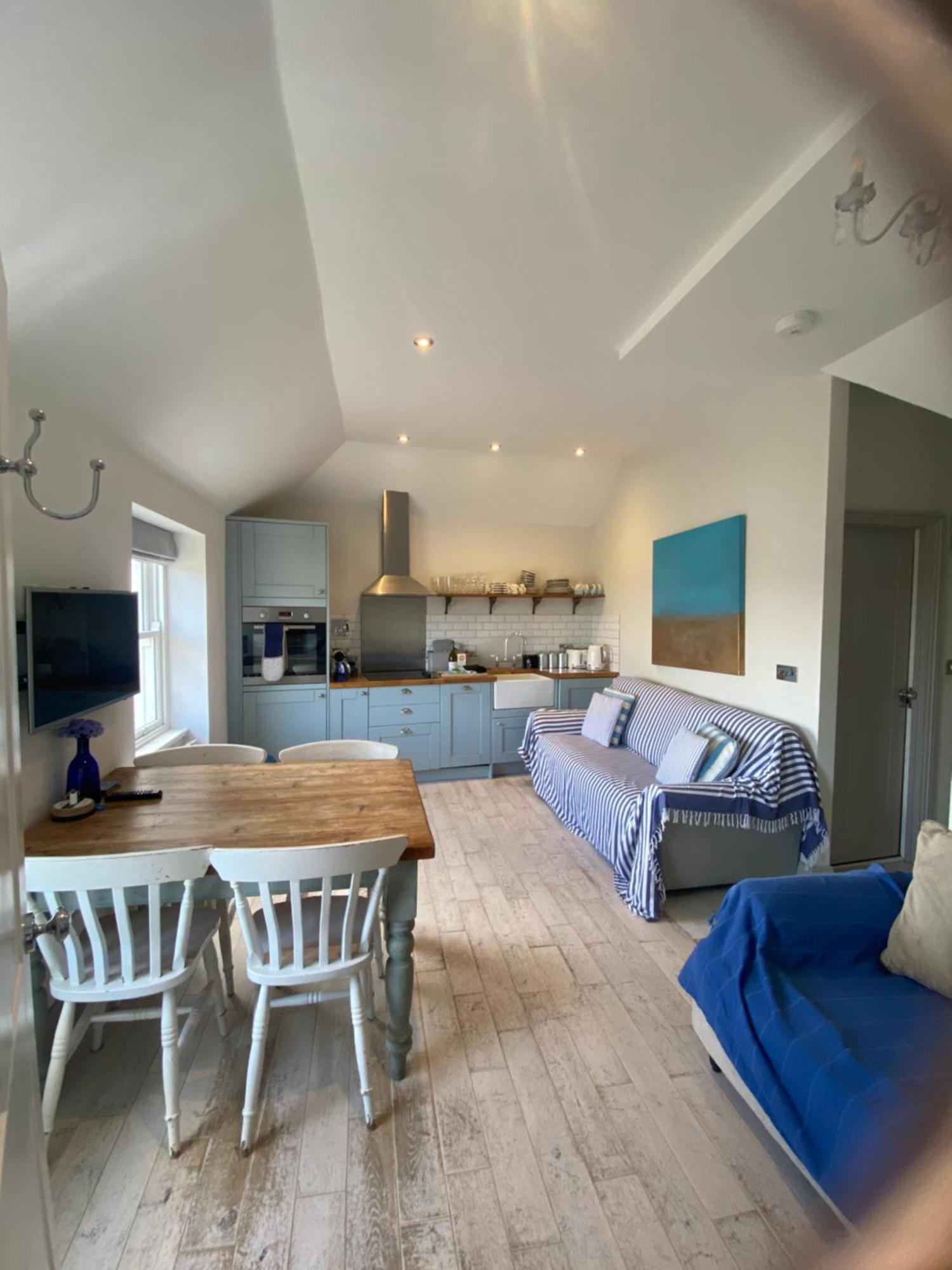 Little Dolly Sea View 2 Bedroom Apartment, St Ives Town, Dog Friendly エクステリア 写真