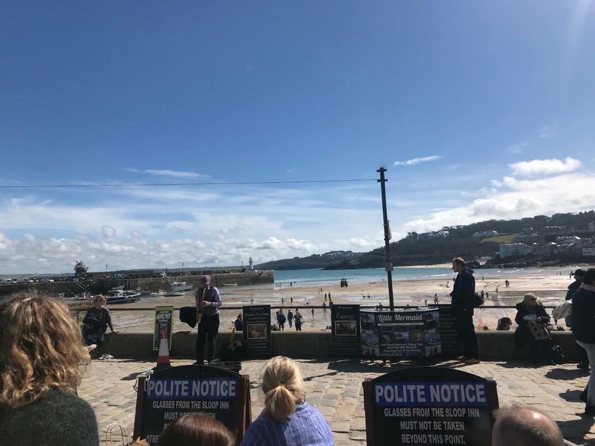 Little Dolly Sea View 2 Bedroom Apartment, St Ives Town, Dog Friendly エクステリア 写真